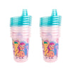 The First Years Take & Toss My Little Pony Sippy Cups - Reusable Toddlers Cups With Lids - Kids Party Pack With 2 Travel Caps -