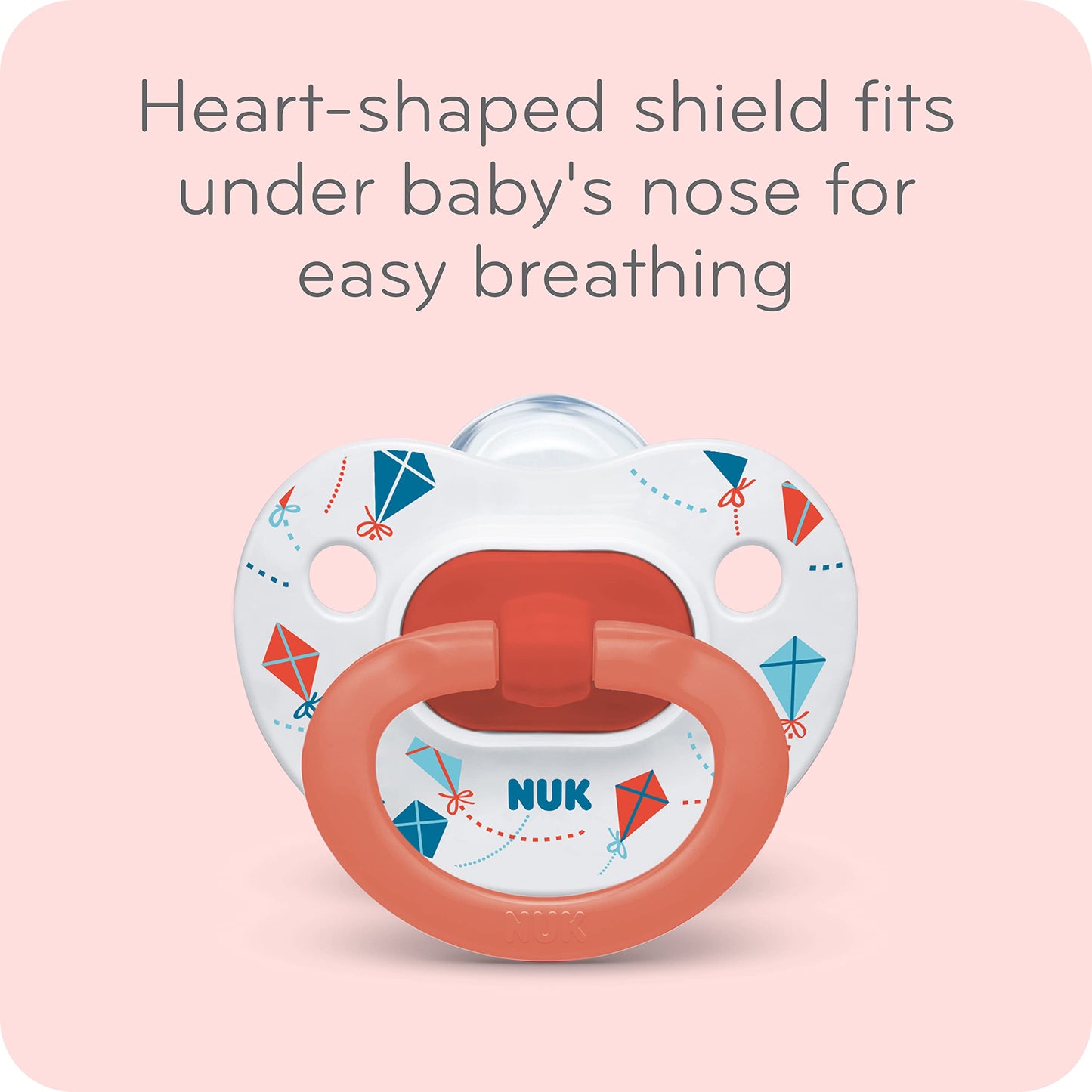 Nuk Orthodontic Pacifiers, 6-18 Months, 4 Count (Pack Of 1)