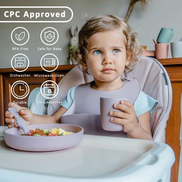 Aulege Silicone Toddler Cup, 2 Pack Bpa Free Silicone Drinking Training Cup For 6 Months+ Babies, 4 Fl. Oz Tiny Open Cup For Inf