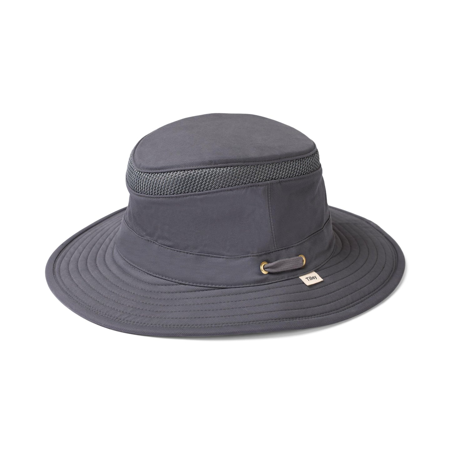 Tilley Baby Girls Airflo Organic Sun Hat, Grey, 7 3/8 Us