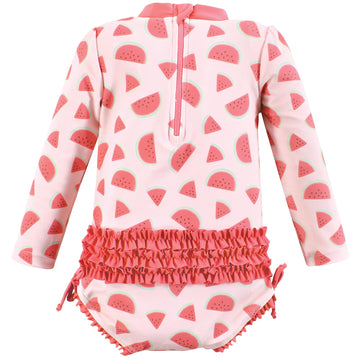 Hudson Baby Baby Girl'S Toddler Swimsuit, Watermelon