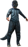 Rubie'S Child'S Godzilla Classic Godzilla Costume, Black/Blue, Large
