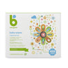 Babyganics Baby Wipes, Unscented Diaper Wipes , 400 Count, (5 Packs Of 80), Non-Allergenic And Formulated With Plant Derived Ing