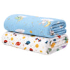 Varniya Lifestyles Muslin Swaddle Blanket Organic Cotton Baby Receiving Blanket Soft & Breathable Lightweight Swaddle Wrap f