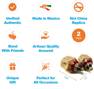 Alondra'S Imports Pirinola Toma Todo Set - Mexican Fiesta, Kids And Adults Family Party Games, Bachelor Parties Or Baby Shower,