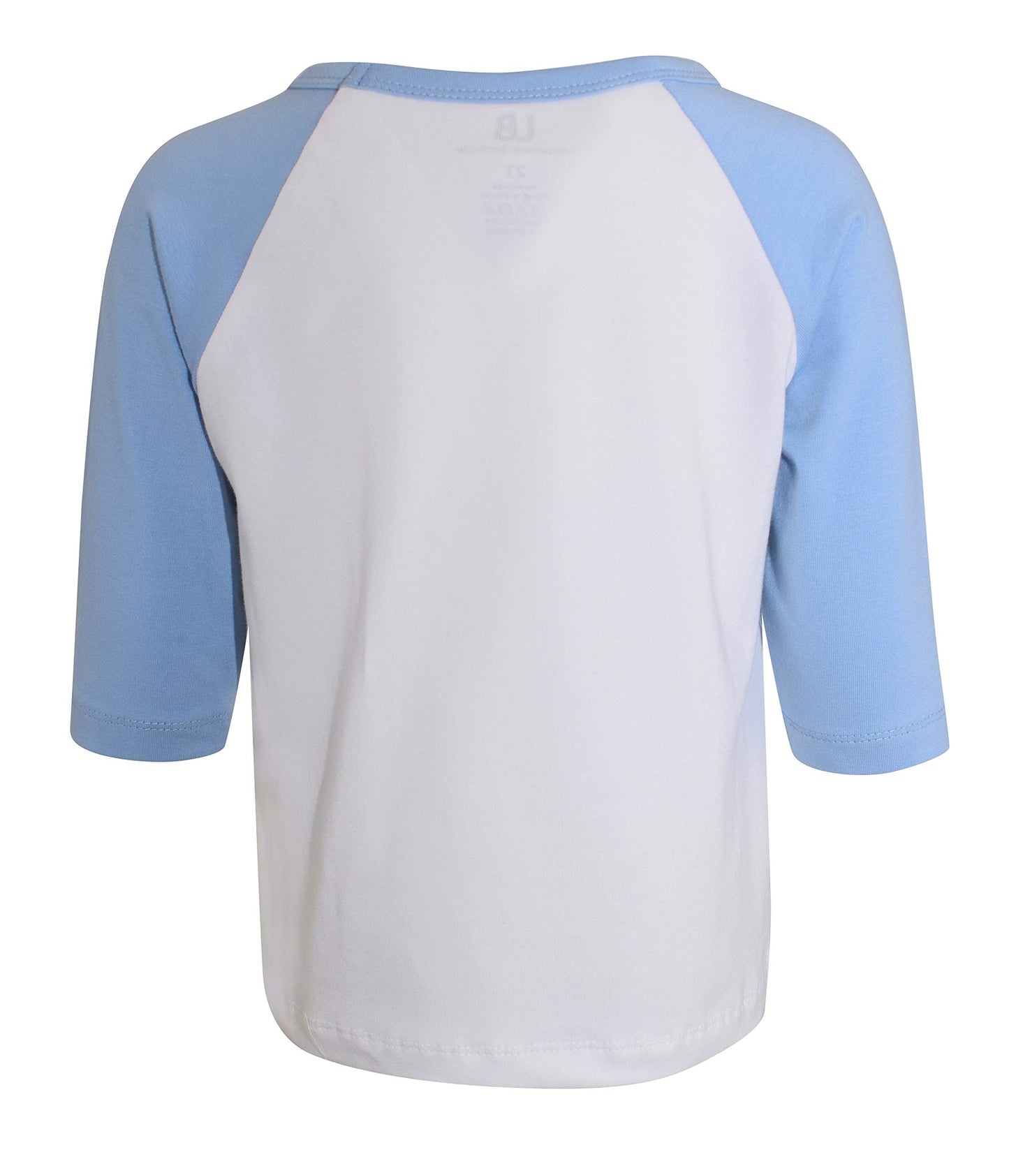 Unique Baby Boys Easter Bunny Hip Hop Raglan Baseball T-Shirt (5) Blue