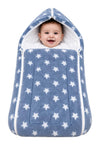 First Sleep Baby Newborn 3ZIPER Blanket Baby Soft Winter Kids Blanket for (012 Months, 76x76cm) Grey