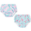 Hudson Baby Unisex Baby Swim Diapers, Flamingos, 5 Toddler