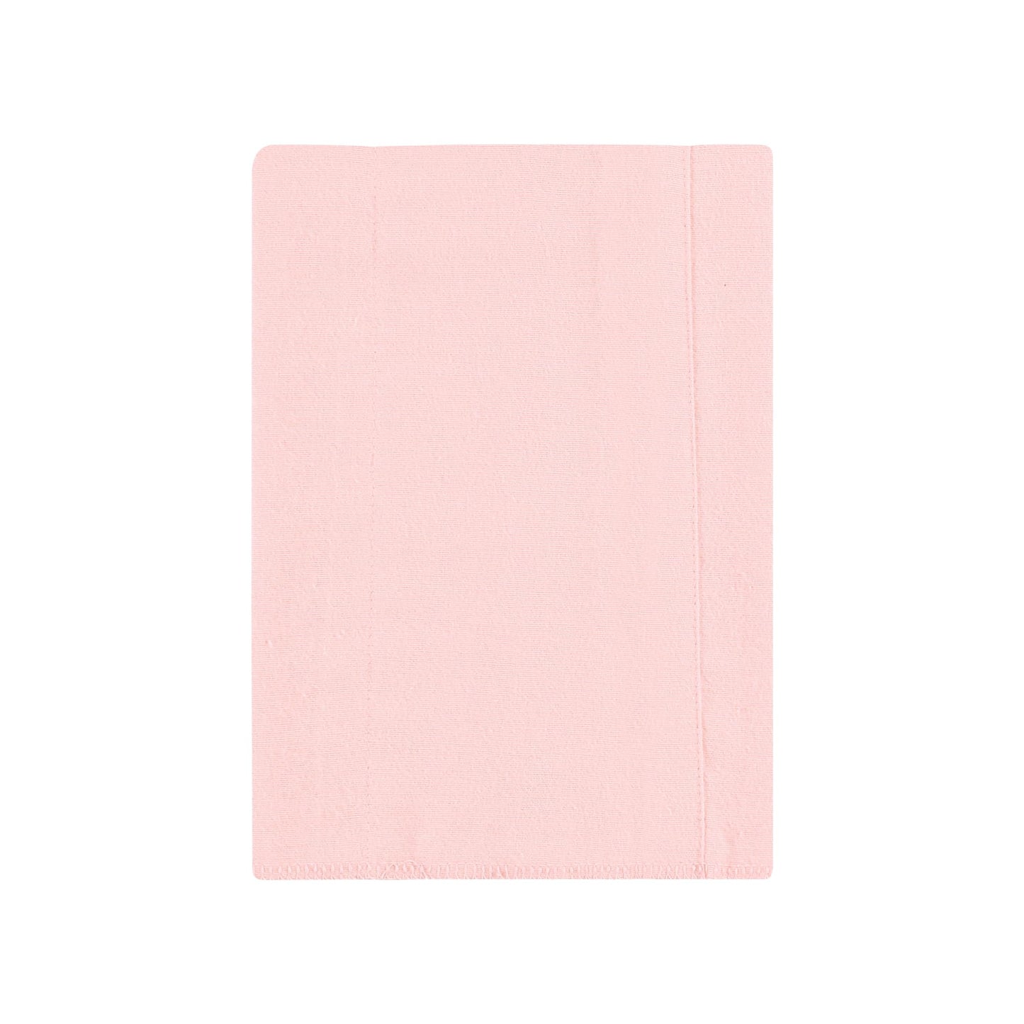 Hudson Baby Unisex Baby Cotton Flannel Burp Cloths 4-Pack, Wild Forest Pink, One Size