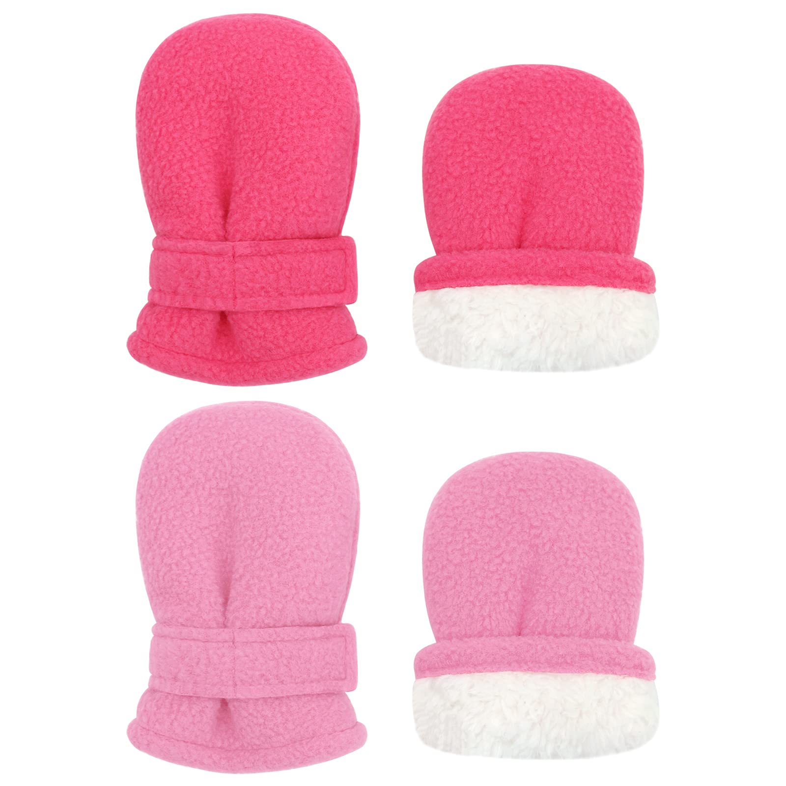 Baby Winter Mittens 6-12 Months Baby Mittens Winter Baby Winter Gloves Baby Girl Mittens Sherpa Infant Mittens Winter