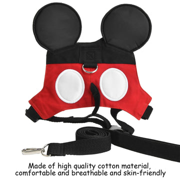 Toddler Leash & Harness, Yimidear Child Anti Lost Leash Baby Cute Safety Harness Belt Strap Hold Kids Close While Walking For Bo