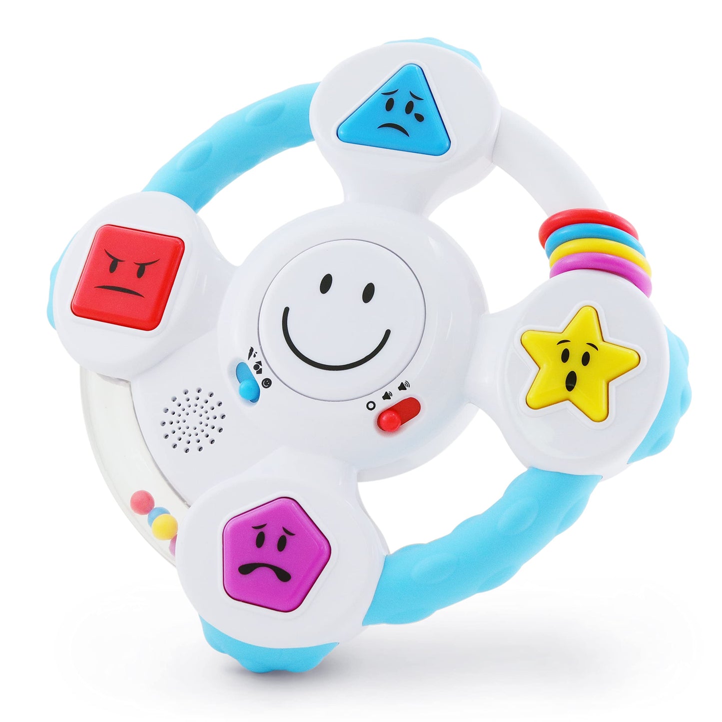 BEST LEARNING My Spin & Learn Steering Wheel - Interactive Educational Toys for 6 to 36 Months Old Infants, Babies, Toddlers - L