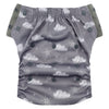 Hybrid Cloth Diaper - Reusable Training Pants, Swim Diaper, Special Needs Briefs, Fits From Baby Up To 10 Years (Size 3, Cloudy