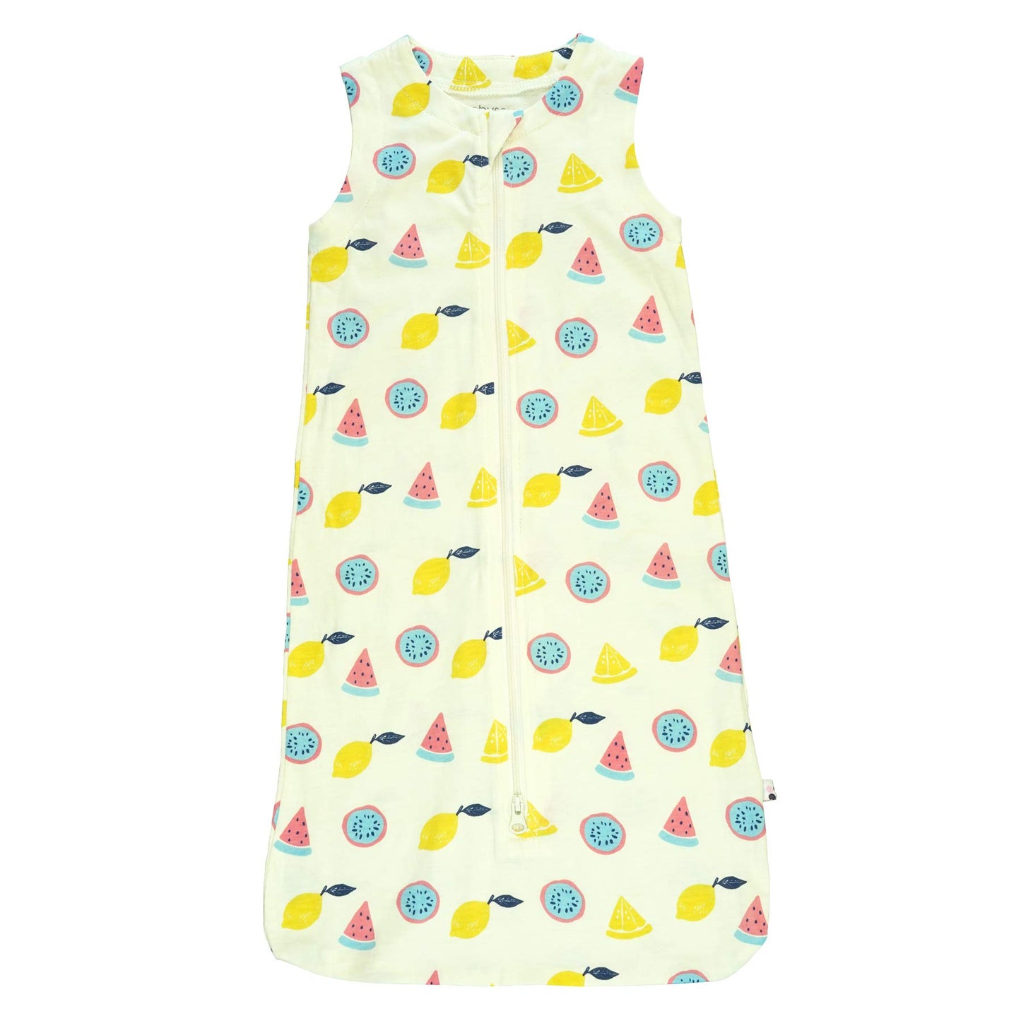 Babysoy Pattern Print Soy Tank Sleep Sack Wearable Blanket (0-6 Months, Fruits)