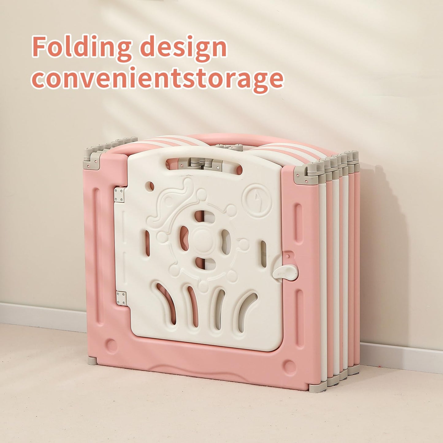 Ifleth Baby Playpen, Foldable Playpen For Babies And Toddlers,14 Panels Baby Play Pen Large Baby Play Yard, Portable Baby Fence