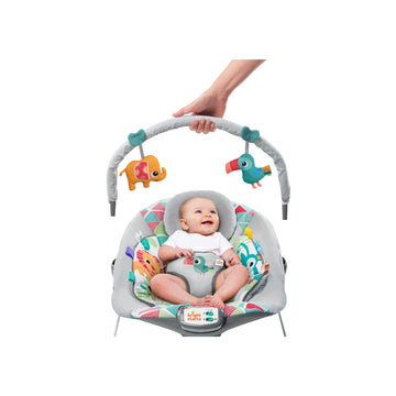 Bright Starts Toucan Tango Baby Bouncer With Soothing Vibration And Music