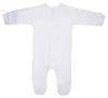 Bambini Interlock White Closed-Toe Sleep & Play - Large