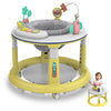 Baby Walker with Wheels, Baby Walkers and Activity Center with 5 Adjustable Heights, 360 Degree Swivel Seat, Music, Detachable T