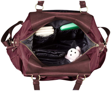 Twelvelittle Allure Weekender Diaper Bag - Plum