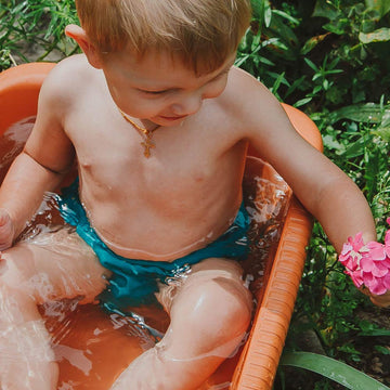 Ijnuhb Swim Diapers Baby Reusable 1Pack 2 Pack,Washable Pants For 0-3 Years Boys Girls Swimming Lesson Shower Gifts (Greenblue-2