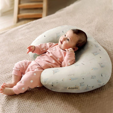 Grssder Nursing Pillow Cover Stretchy Minky Removable Nursing Covers For Breastfeeding Pillows, Ultra Soft Comfortable Slipcover