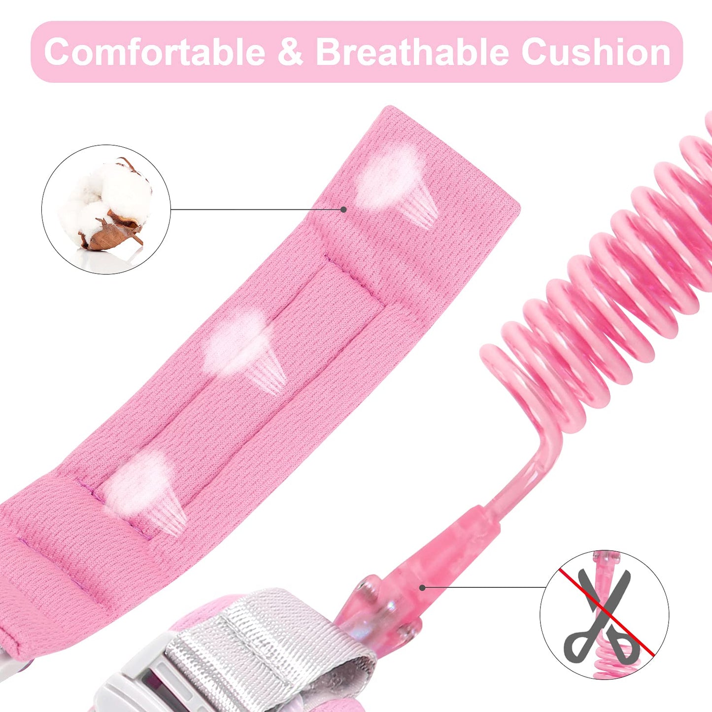 Anti-Lost Wrist Chain Anti Lost Leash Baby Leash With Child Upgraded Safety Locks For Kids Babies, Kids, Wrist Band For Outdoor