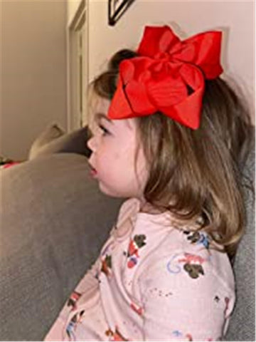 Ld Dress 6' Hair Bows Tiny Boutique Alligator Hairpins Gifts Accessories (9 Color)