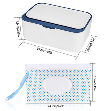 Wet Wipes Dispenser Box, Napkin Storage Holder Container Box, Dustproof Toilet Tissue Paper Box With Lid, Baby Wipes Dispenser F