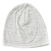 Charm Baby Boys Slouchy Beanie - 100% Organic Cotton Soft Hypoallergenic Infant Toddler Girls Cap Made In Japan Mix White