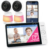 VTech 2-Cameras Smart WiFi Baby Monitor with 1080p FHD Video, Free App with Motion Video, Sound/Motion Detection and Notificatio