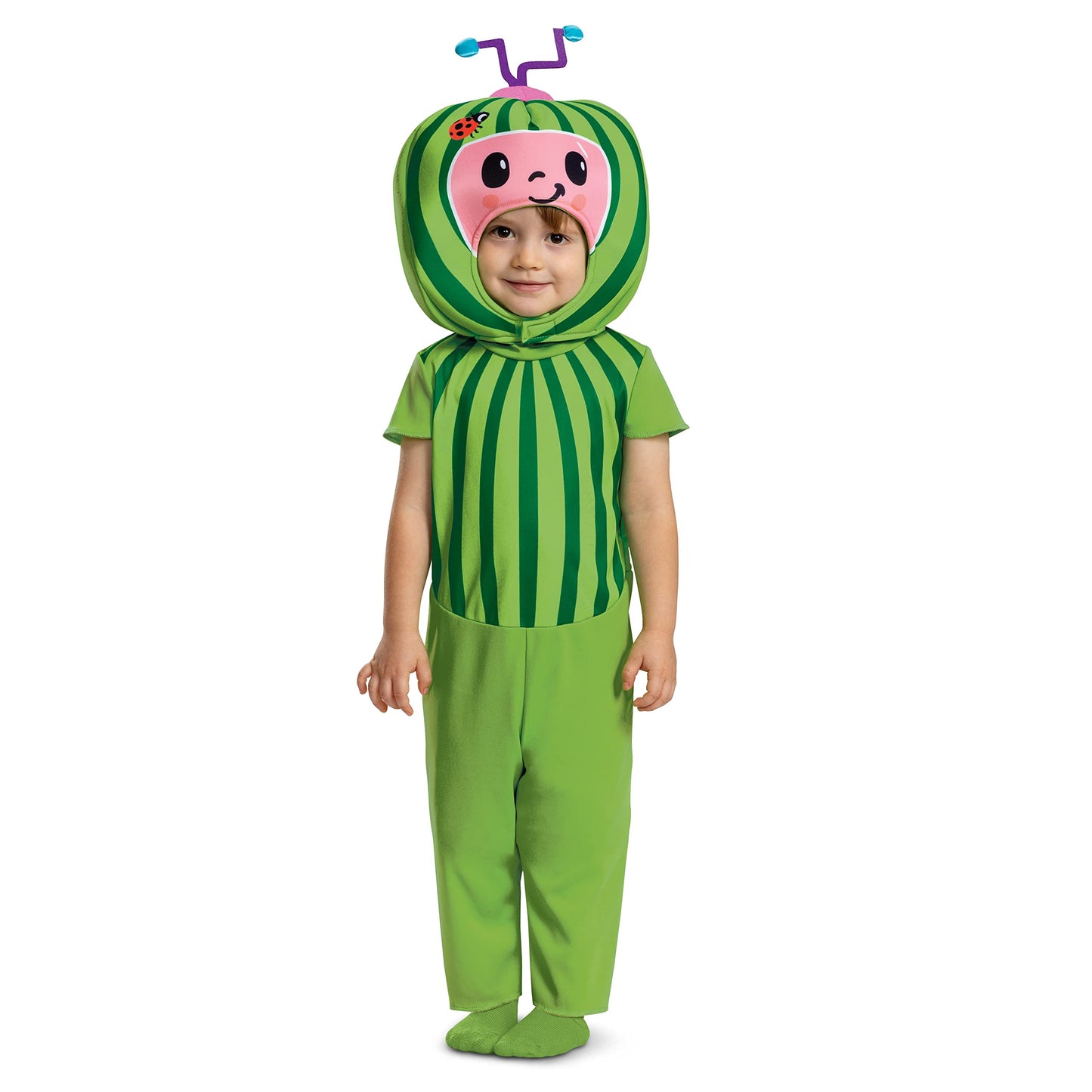 Cocomelon Melon Toddler Costume Medium 3T-4T