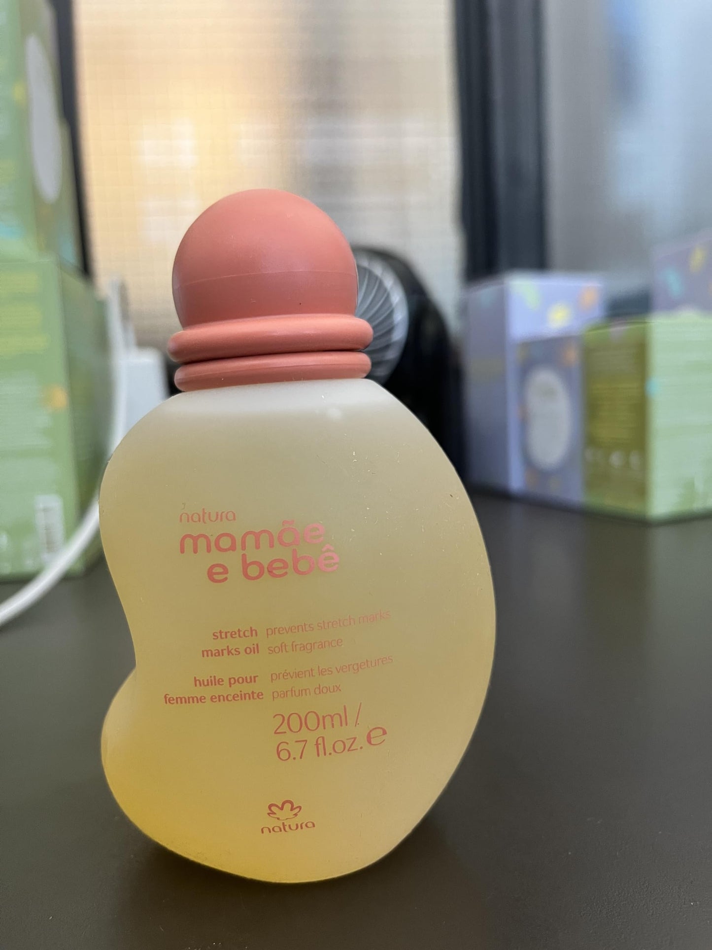 Natura Mom Stretch Marks Oil - Mame E Beb - 200 Ml
