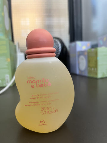Natura Mom Stretch Marks Oil - Mame E Beb - 200 Ml