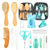 Baby Grooming Kit, Infant Safety Care Set With Hair Brush Comb Nail Clipper Nasal Aspirator,Baby Essentials Kit For Newborn Girl