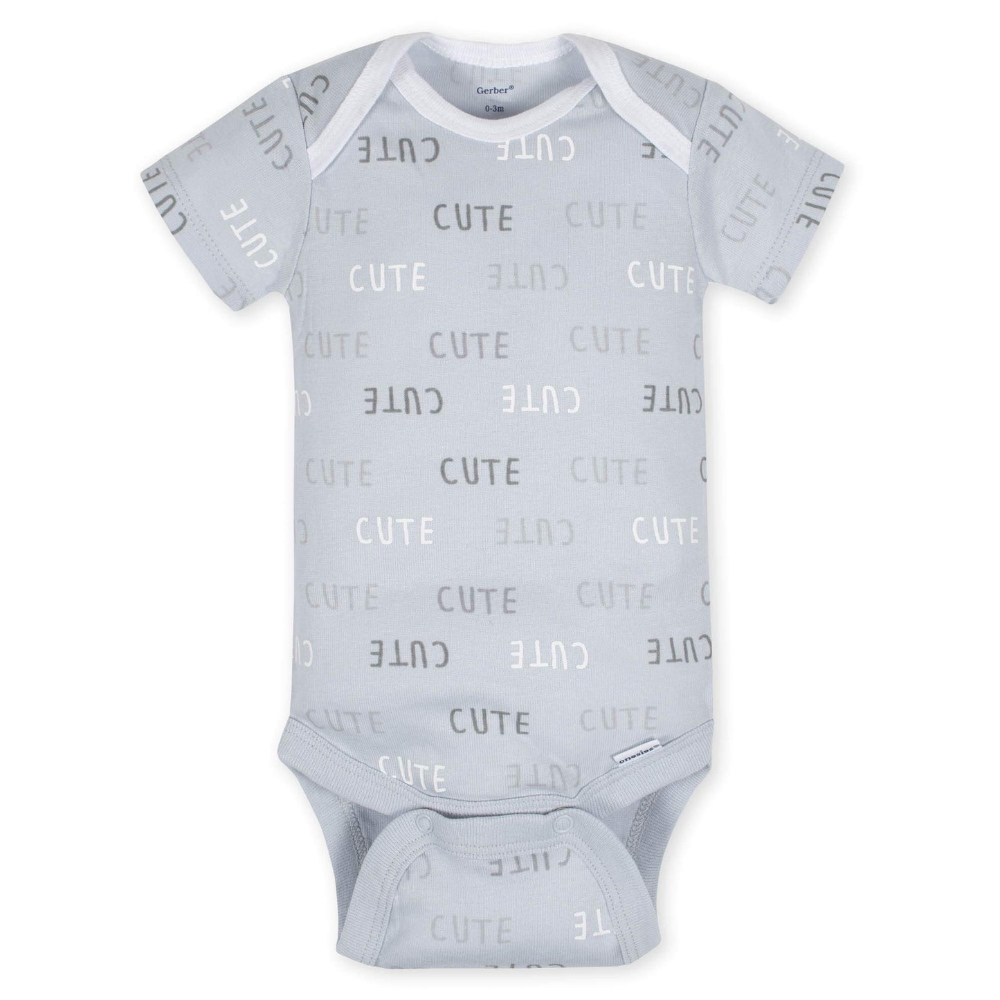 Gerber Unisex Baby 5-Pack Short Sleeve Variety Onesies Bodysuits Starry Dreams 0-3 Months