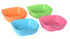 Bakerpan Silicone Bowls For Babies, Toddlers Bowls, Camping Bowls, Travel Bowls - Set Of 4 (Multi)