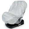 nomiou Baby Car Seat Sun Shade Cover - Keep Baby's Carseat Cooler Foldable PET Aluminium Cover for UV Protection, Dust