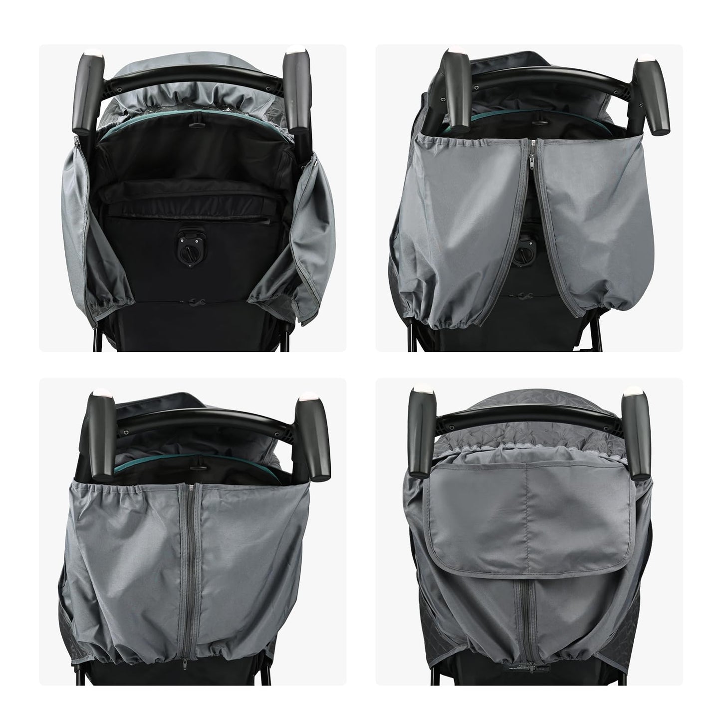 Bebamour Stroller Rain Cover,Universal Stroller Accessory,Waterproof,Windproof Protection,Protect From Dust Snow,Baby Travel Wea