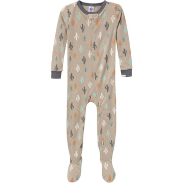 Gerber Baby-Boys 4-Pack Footed Pajamas, Desert Animals