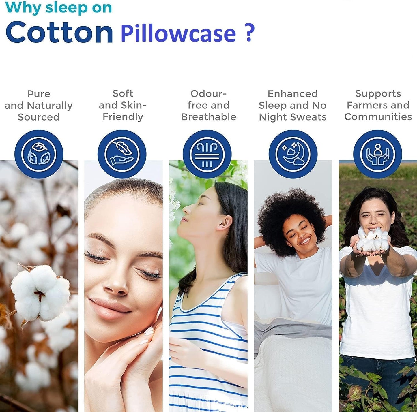 Hriksh Travel Pillow Case 12X18 Size Pack Of 2 Pieces 100% Egyptian Cotton Zipper Closure 500 Thread Count Toddler Pillowcase Fi