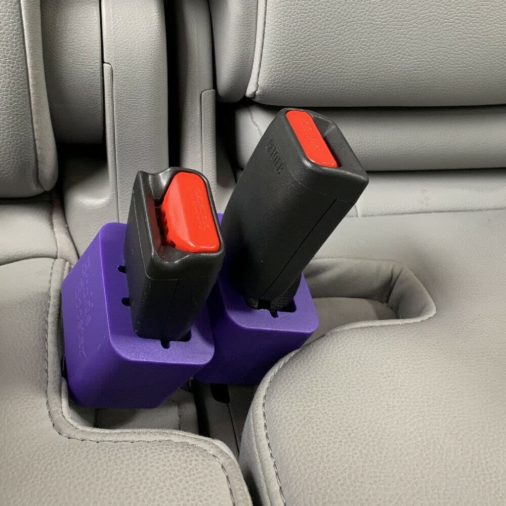 Bpa-Free Buckle Booster For Car Seat Belt - Raises Your Seat Belt For Easy Reach - Stop Fishing For Buried Seat Belts - Stands U