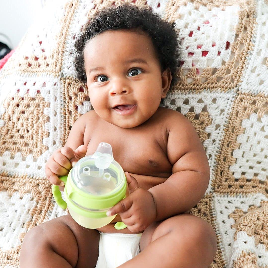 Anpei Sippy Cup Soft Spout Transitional Nipple Kit Bundle Compatible With Comotomo Baby Bottles, 5 Oz And 8 Oz | Value Bundle 2