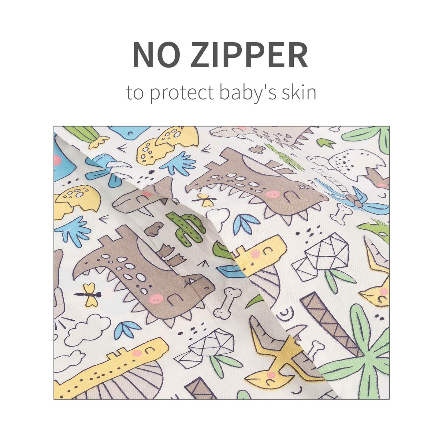 Alvababy Cotton Toddler Pillowcases 2 Pack Kids Pillow Cover Fit 13'X 18' Or 12'X16' Envelope For Girl Boy Sleepy Travel (Pi