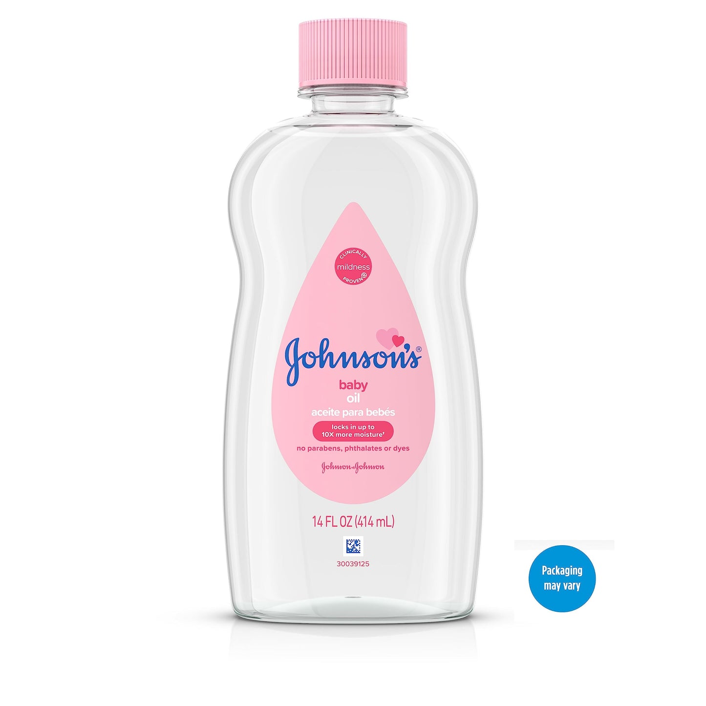 Johnson'S Baby Oil, Pure Mineral Oil To Help Prevent Moisture Loss For Baby, Kids & Adults, Gentle & Soothing Baby Massage Oil F
