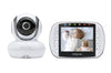 Motorola Mbp36S Remote Wireless Video Baby Monitor With 35-Inch Color Lcd Screen, Remote Camera Pan, Tilt, And Zoom