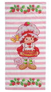 Jay Franco Strawberry Shortcake Bath Pool Beach Towel - Super Soft And Absorbent 100% Cotton Towel, Measures 28 X 58 Inches