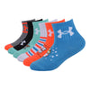 Under Armour Boys Multi Pack Quarter Sock, Holiday Multi, 0-6 Months Us