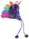 Storybook Wishes Plush Soft Fuzzy Unicorn Child/Youth Hat, Purple