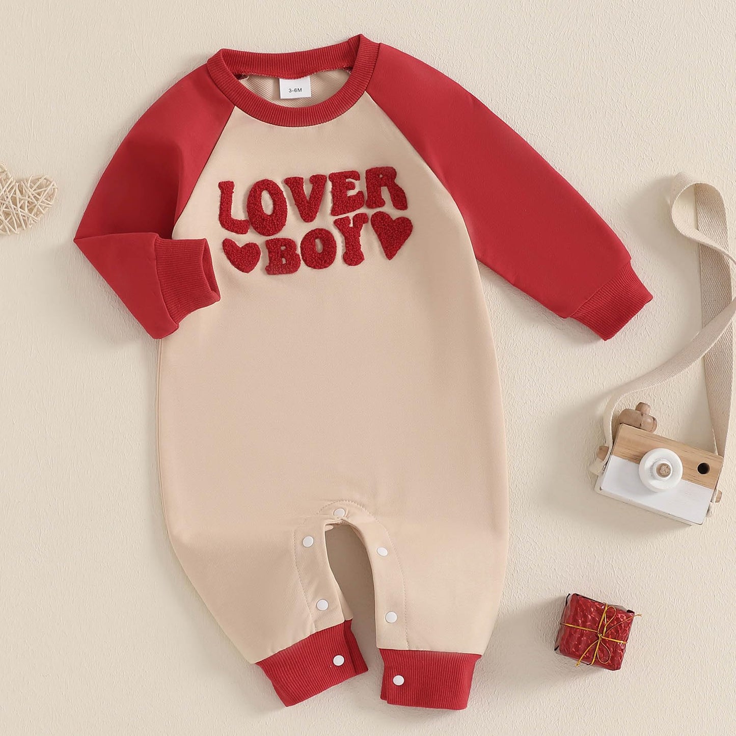 Demdzq Valentine'S Day Baby Boy Outfits Nebworn Love Heart Romper Jumpsuits My First Valentine'S Day Baby Boy Outfits (Letter Ap