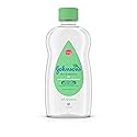 Johnsons Baby Oil Aloe & Vitamin-E 14 Ounce (414Ml) (3 Pack)